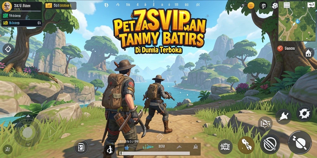 Tangkapan layar dari gameplay <strong>7SVIP</strong> yang menunjukkan dunia terbuka yang luas.