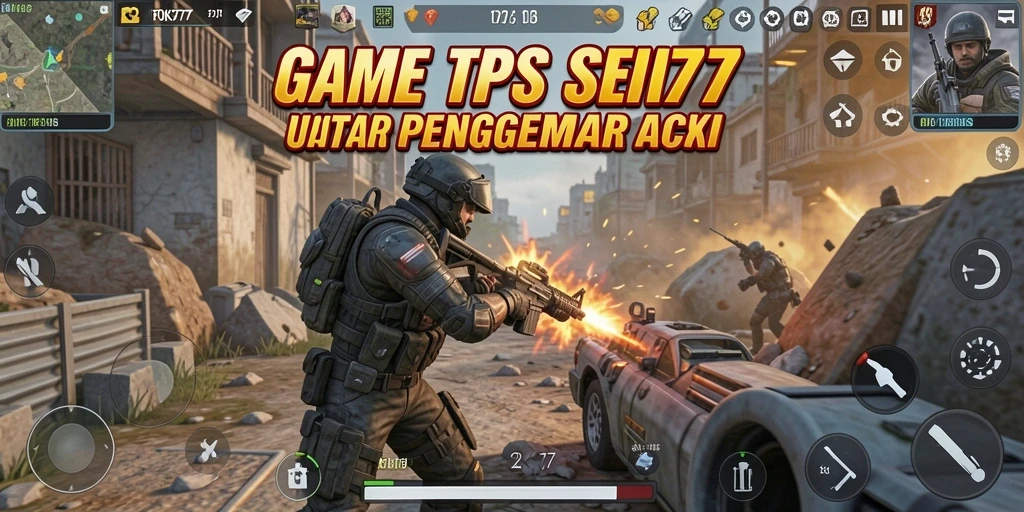 Tampilan gameplay seru dan mendebarkan di FOKUS777.