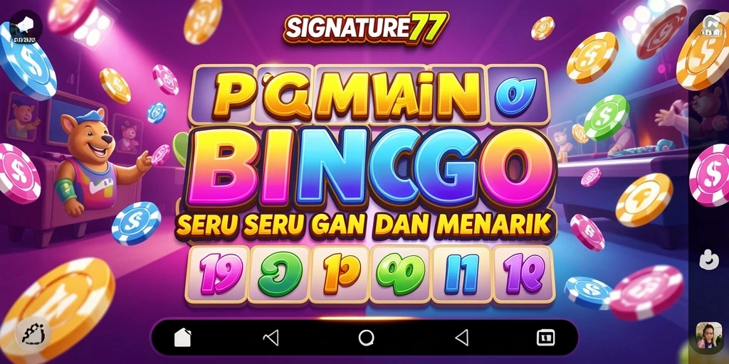 Tampilan antarmuka gameplay SIGNATURE77 yang menarik dan dinamis.